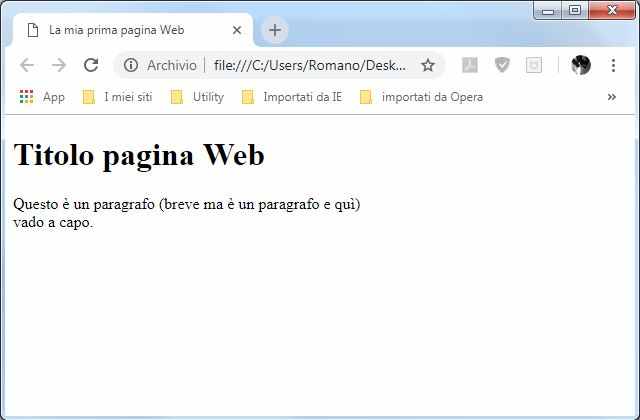 Pagina Web HTML