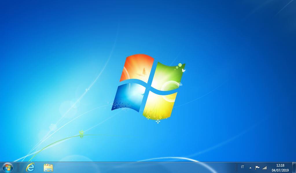 Installare Windows 7