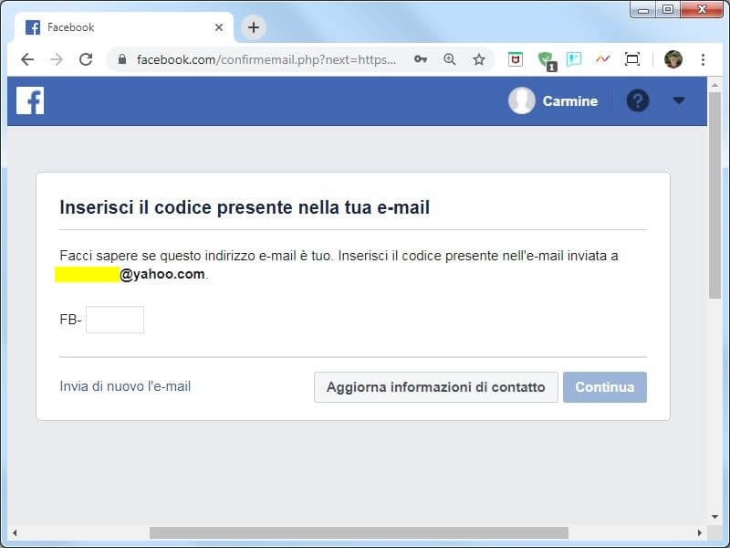 Come creare un account su Facebook