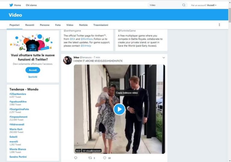 Scaricare un video da Twitter senza programmi NETCWORK.IT
