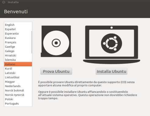 Come installare Linux Ubuntu