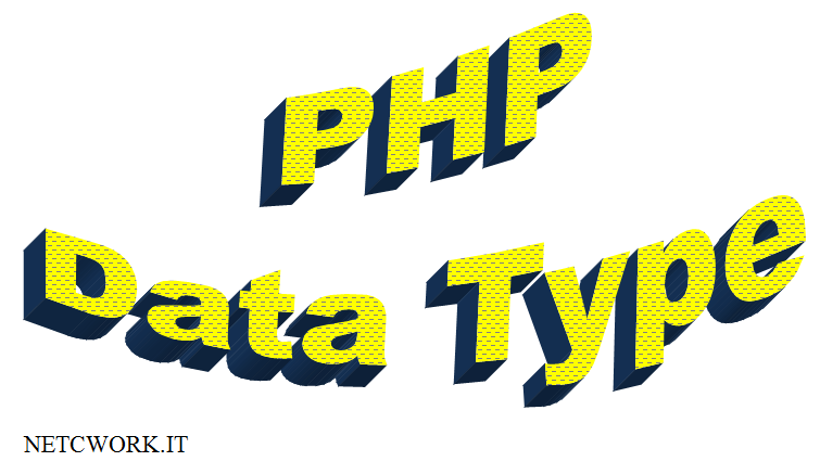 I tipi di dato in PHP