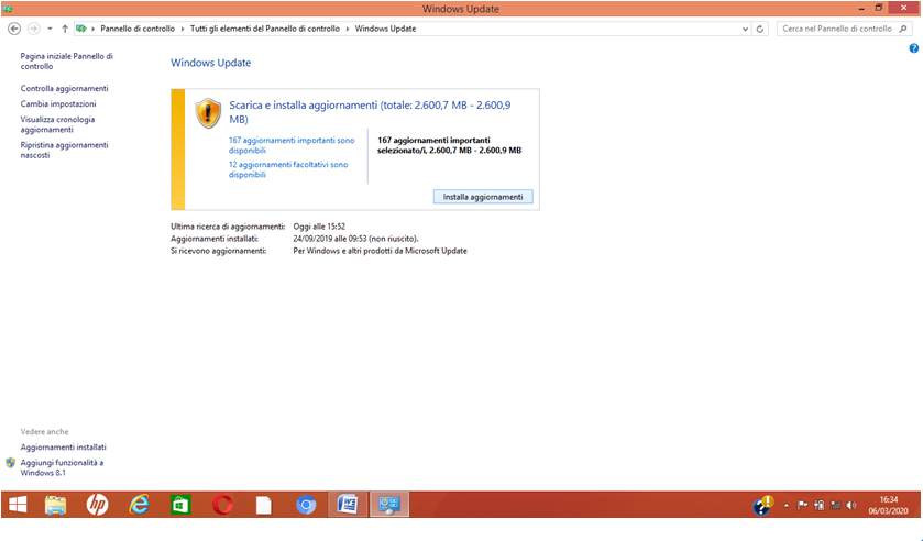 Come aggiornare Windows 8