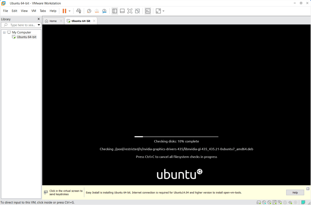 Come installare Linux Ubuntu su VMware