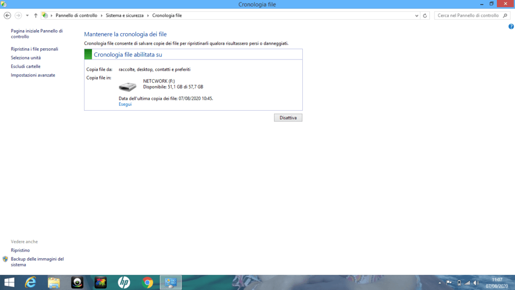 Come fare una copia dati in Windows 8