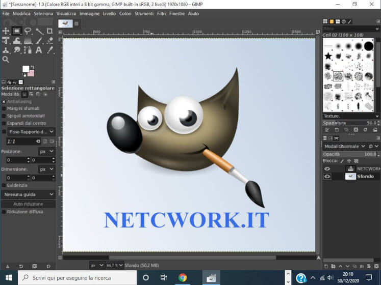 Come installare Gimp