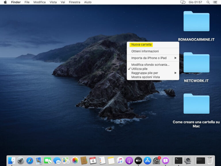 Come organizzare i file su Mac OS