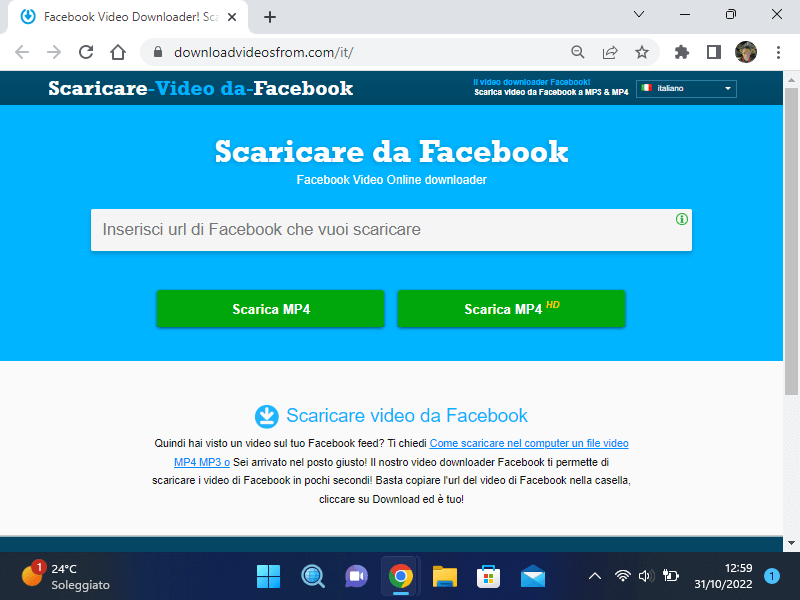 Come fare il download dei video da Facebook