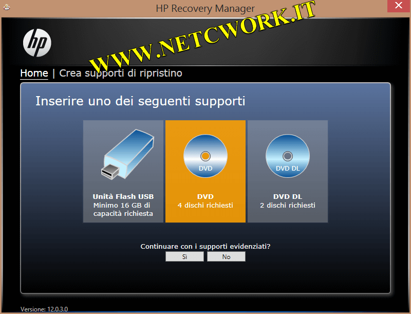 Come creare una copia di Windows con HP Media Creation Tool