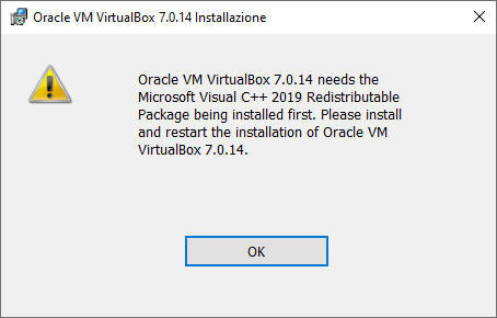 Come installare VirtualBox su Windows